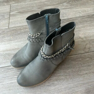 Arnold Churgin Handmade Nubuck Leather Ankle Chelsea Boots